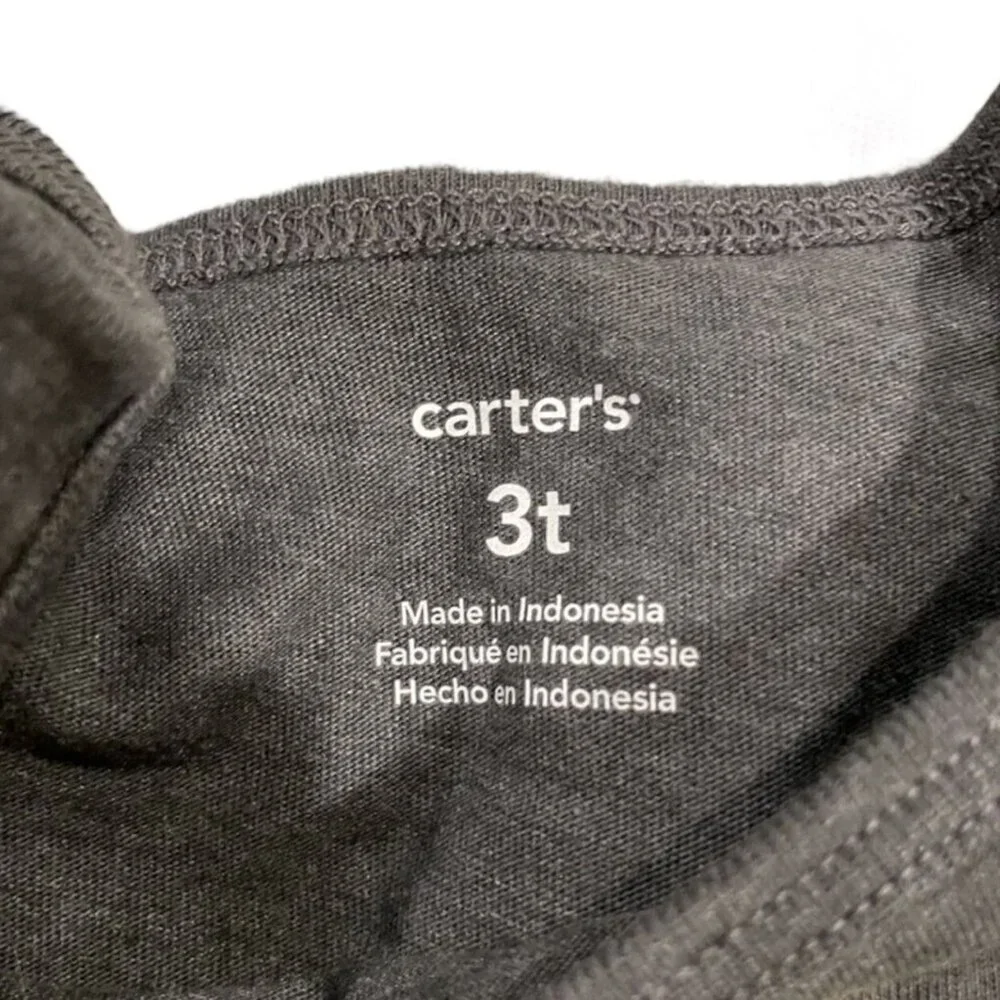 Carter's 3T Colorful Unicorn Peplum Top